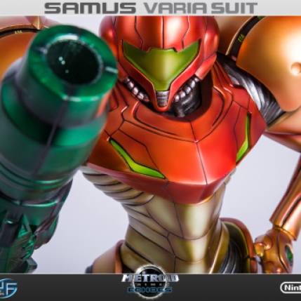 First4Figures Metroid Prime 2 Echoes Varia Suit Standard Edition Statue 7