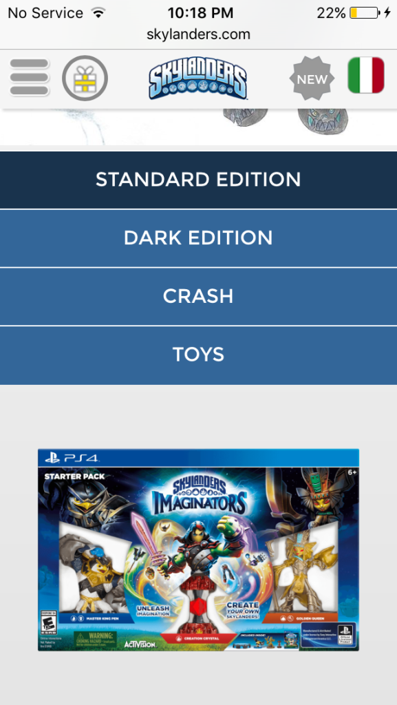 Skylanders Imaginators PS4-Exclusive Crash Bandicoot Mobile